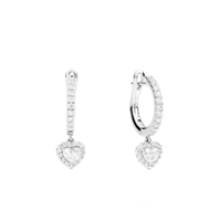 Orecchini Recarlo Donna Anniversary Love in Oro bianco Diamante E67BO022/067